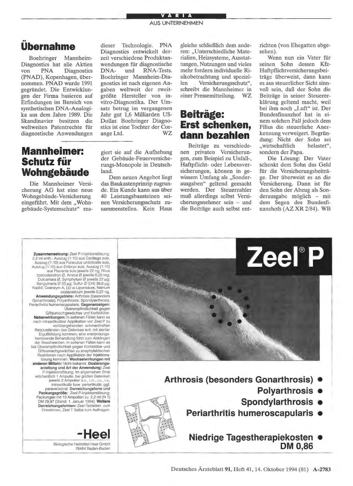 Vorschauseite 1: Beiträge: Erst schenken, dann bezahlen