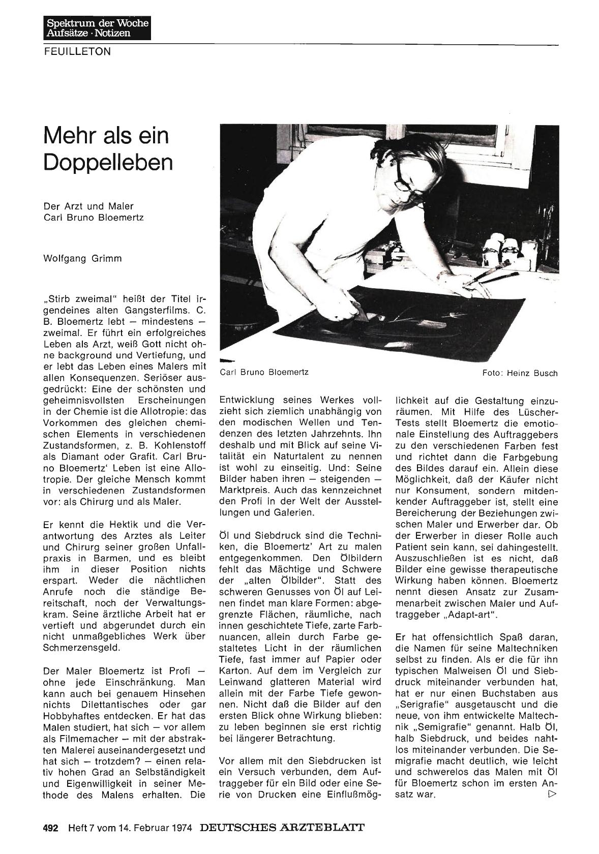 Vorschauseite 1: Mehr als ein Doppelleben