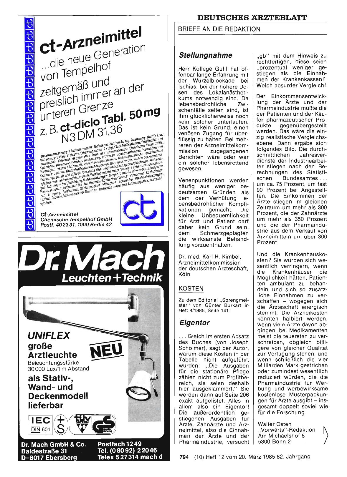 Vorschauseite 1: KOSTEN: Eigentor
