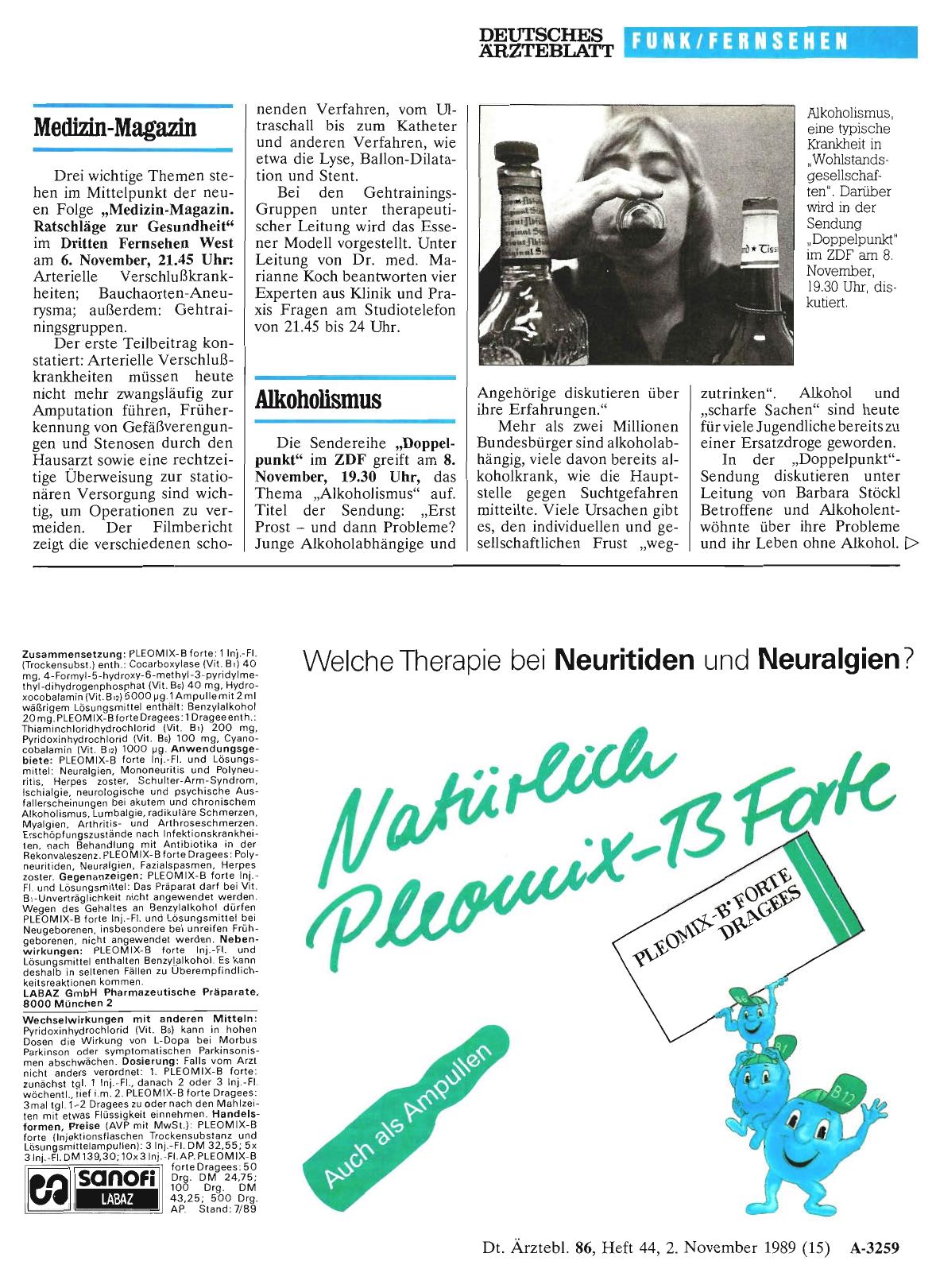 Vorschauseite 1: Medizin-Magazin