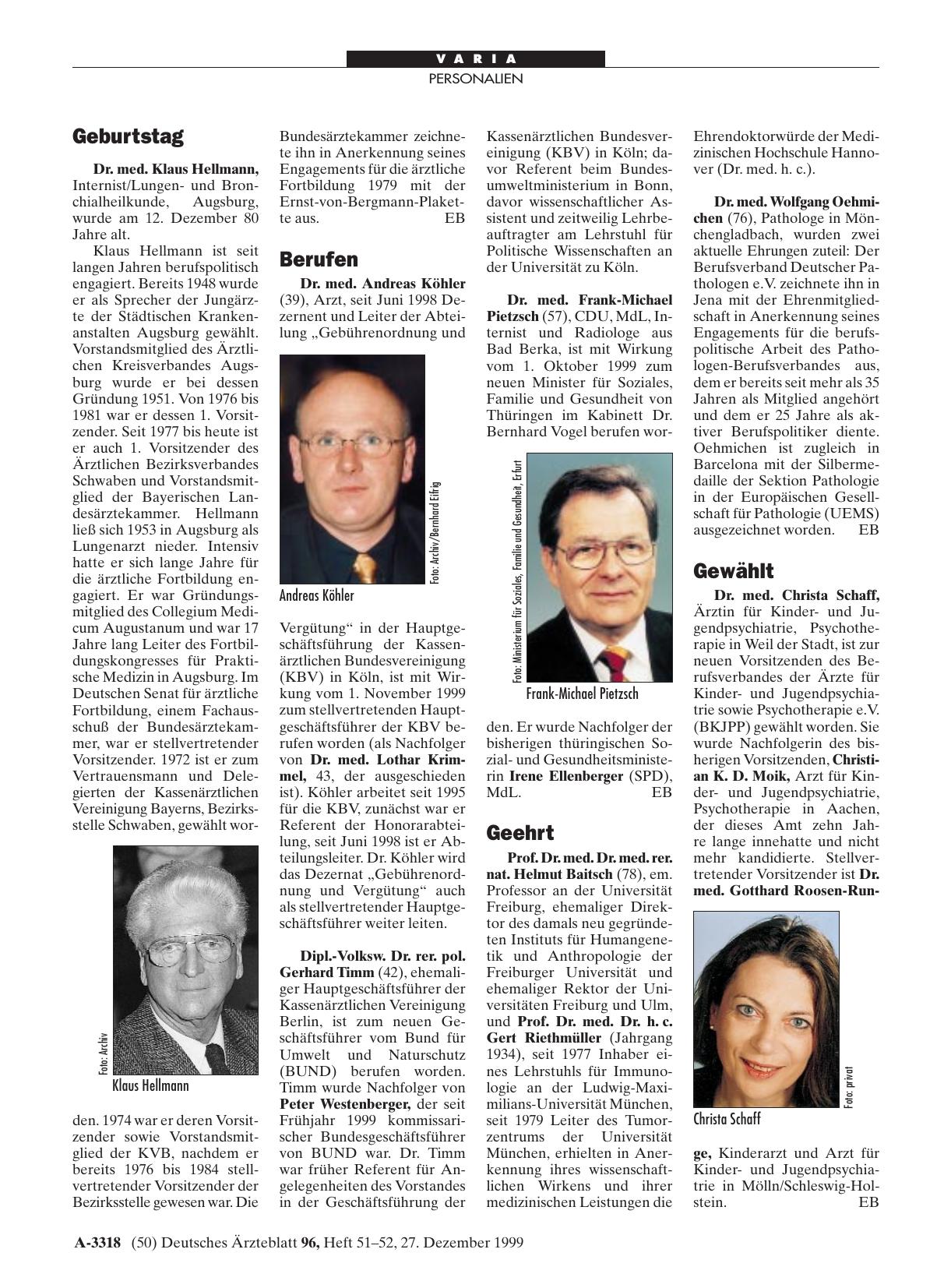 Vorschauseite 1: Berufen