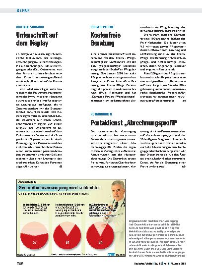 Vorschauseite 1: KV Nordrhein: Portaldienst „Abrechnungsprofil“
