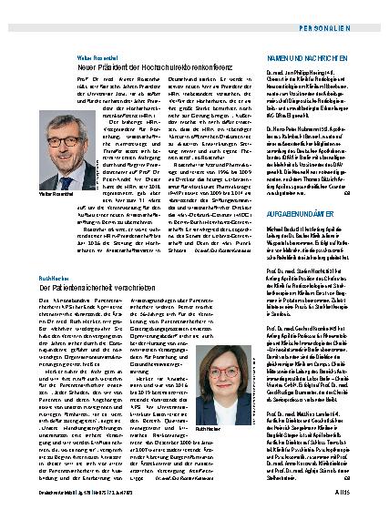 Vorschauseite 1: Aufgaben und Ämter