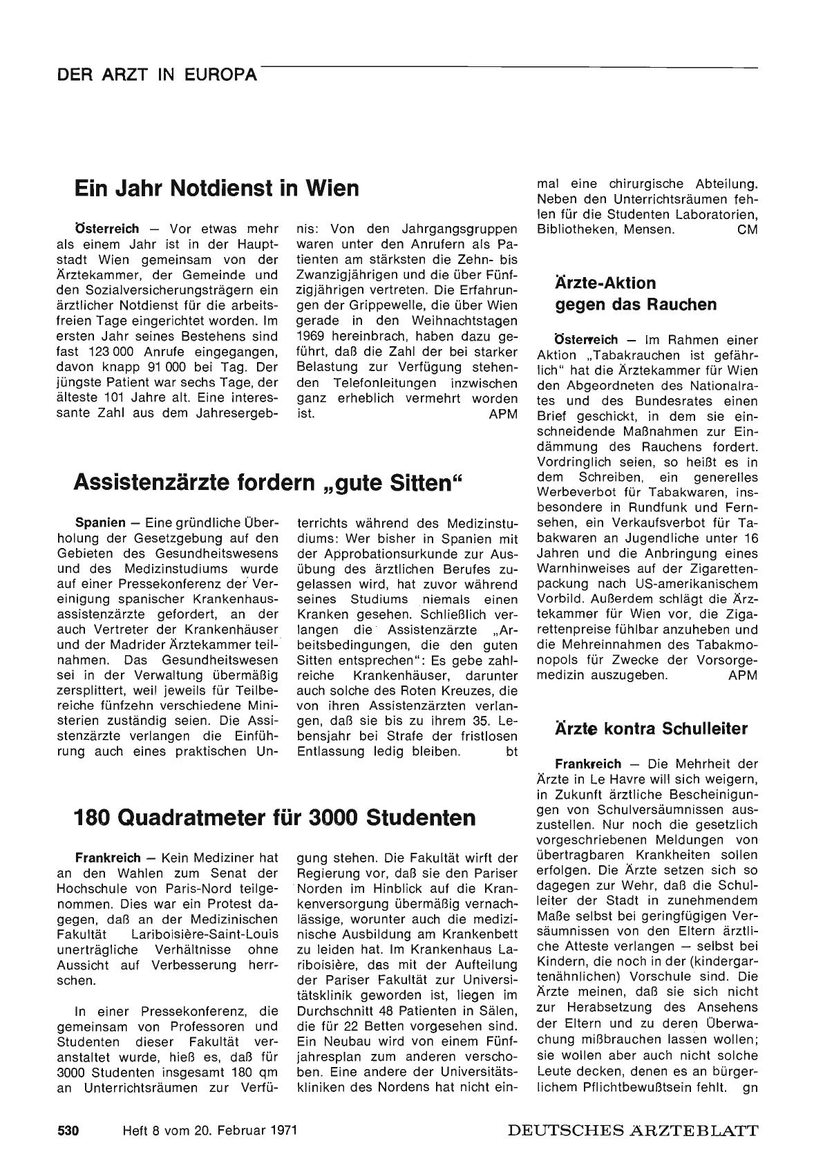 Vorschauseite 1: 180 Quadratmeter für 3000 Studenten