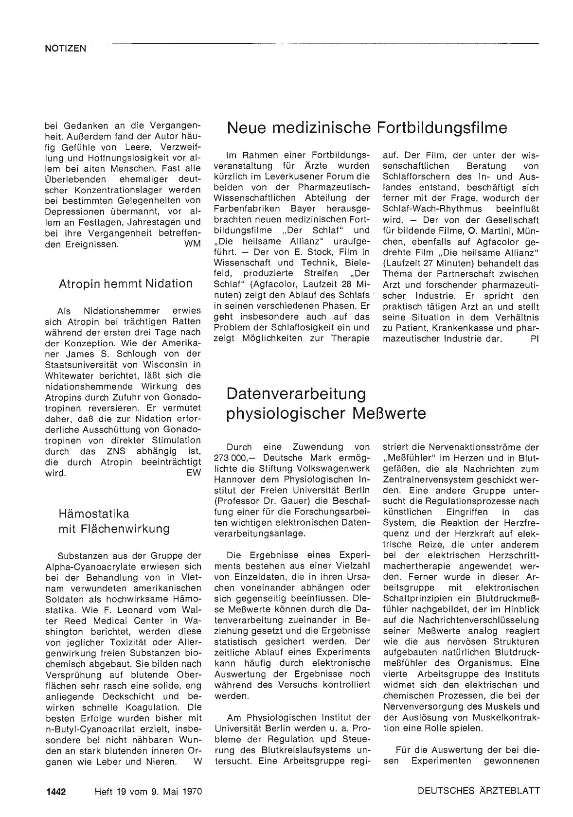 Vorschauseite 1: Hämostatika mit Flächenwirkung