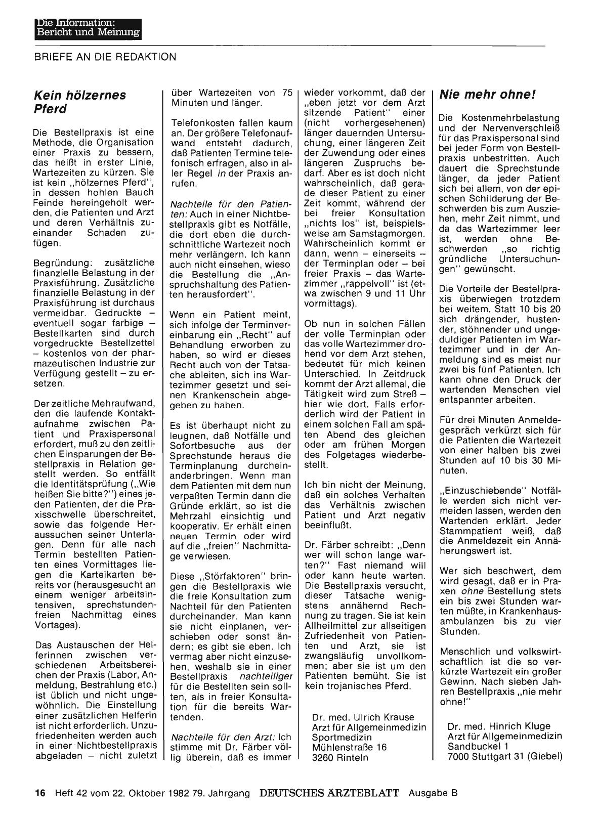Vorschauseite 1: BESTELLPRAXIS: Kein hölzernes Pferd