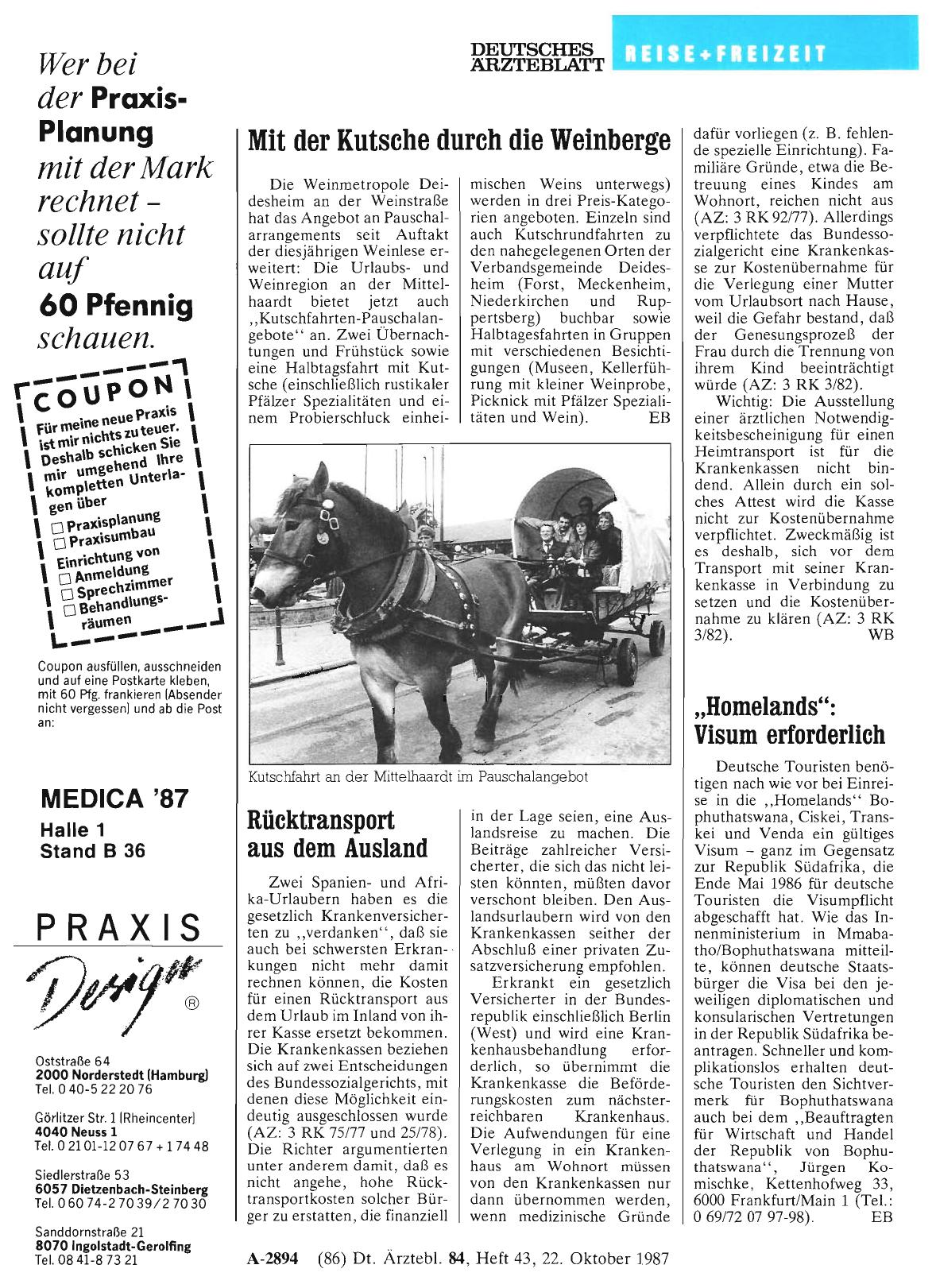 Vorschauseite 1: „Homelands“: Visum erforderlich