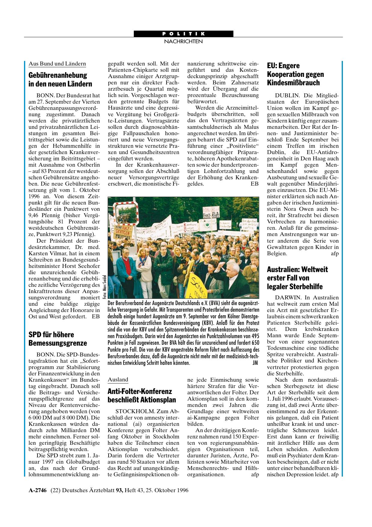 Vorschauseite 1: SPD für höhere Bemessungsgrenze