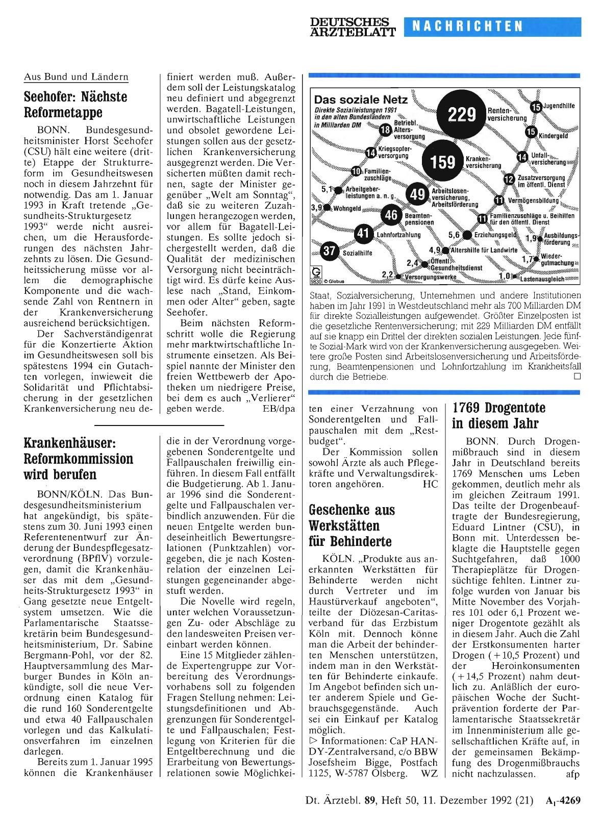 Vorschauseite 1: Das soziale Netz