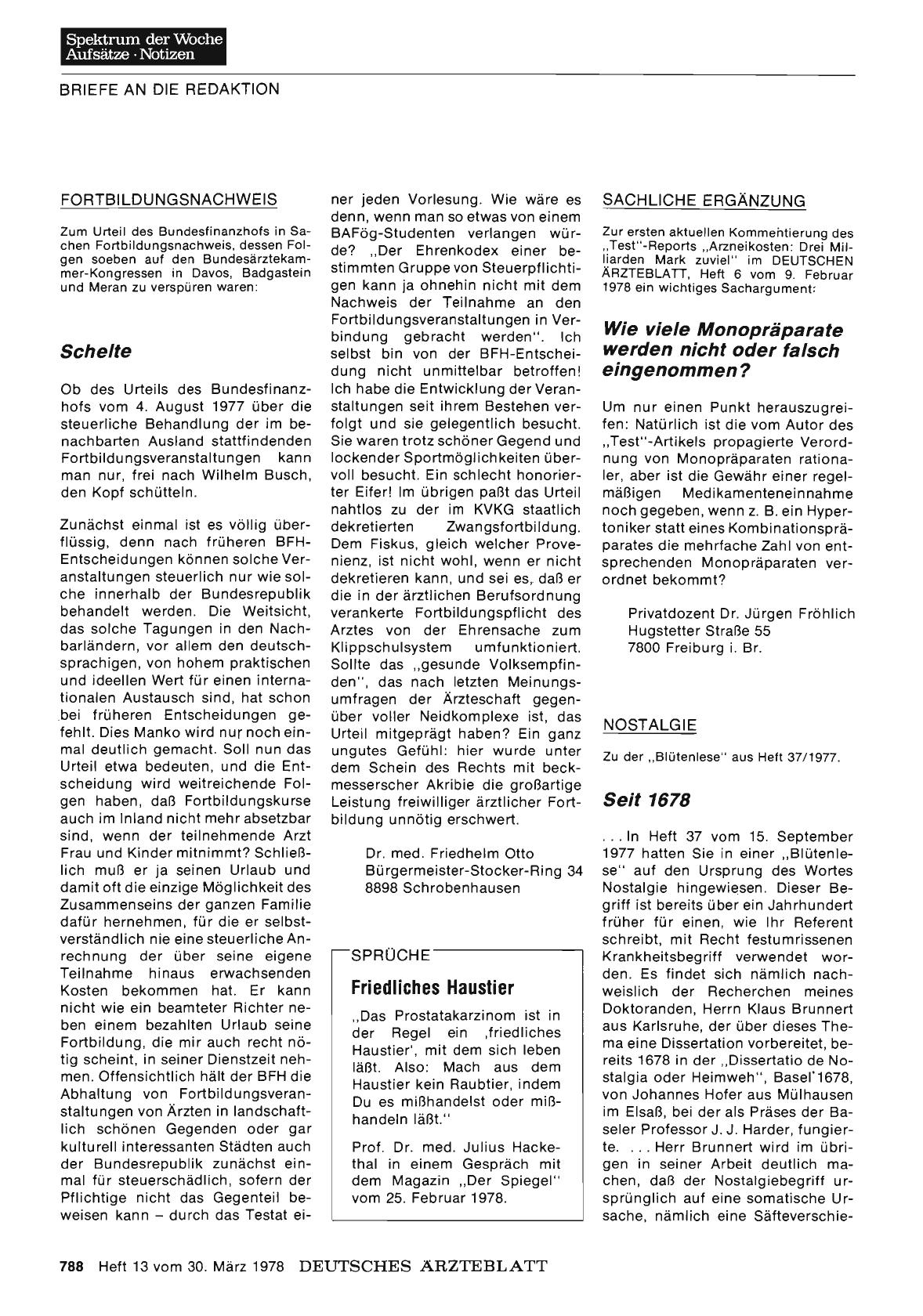 Vorschauseite 1: FORTBILDUNGSNACHWEIS: Schelte