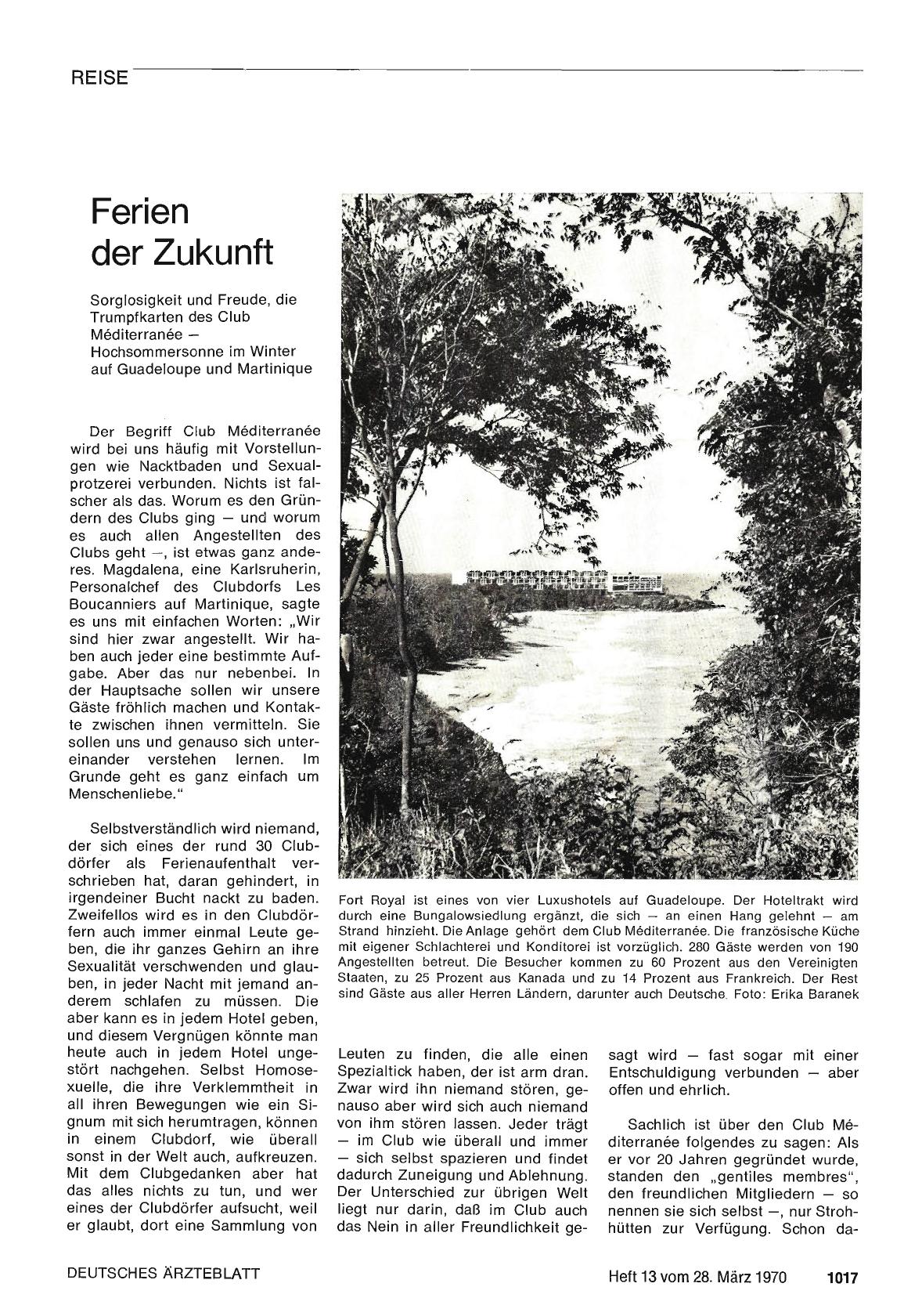 Vorschauseite 1: Ferien der Zukunft