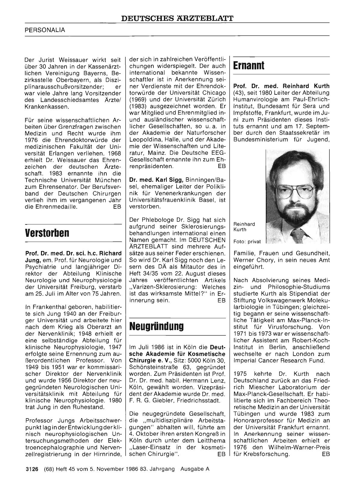 Vorschauseite 1: Verstorben