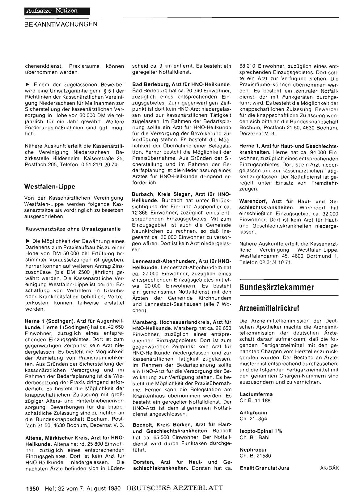 Vorschauseite 1: Bundesärztekammer