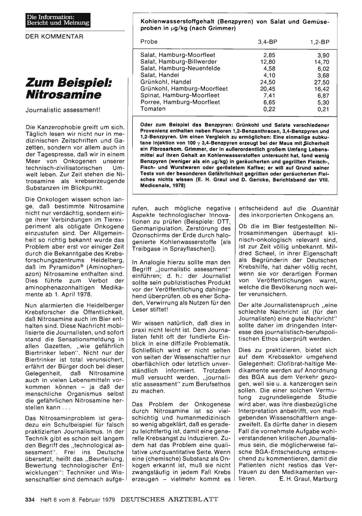 Vorschauseite 1: Zum Beispiel: Nitrosamin