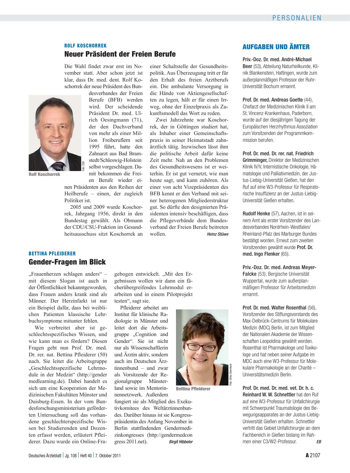Vorschauseite 1: Aufgaben und Ämter