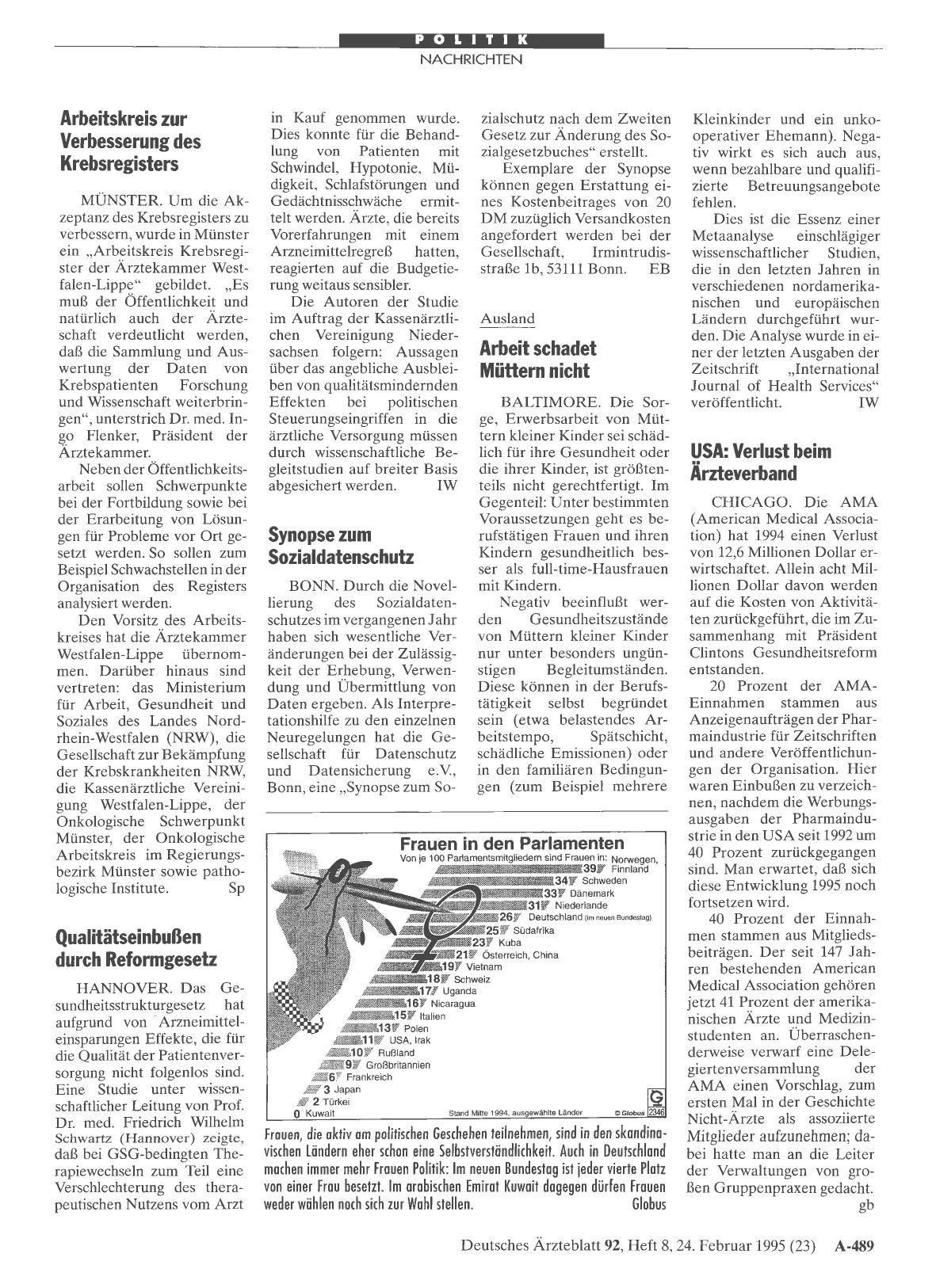Vorschauseite 1: Synopse zum Sozialdatenschutz