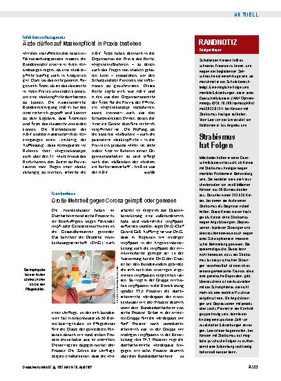 Vorschauseite 1: Randnotiz: Strabismus hat Folgen