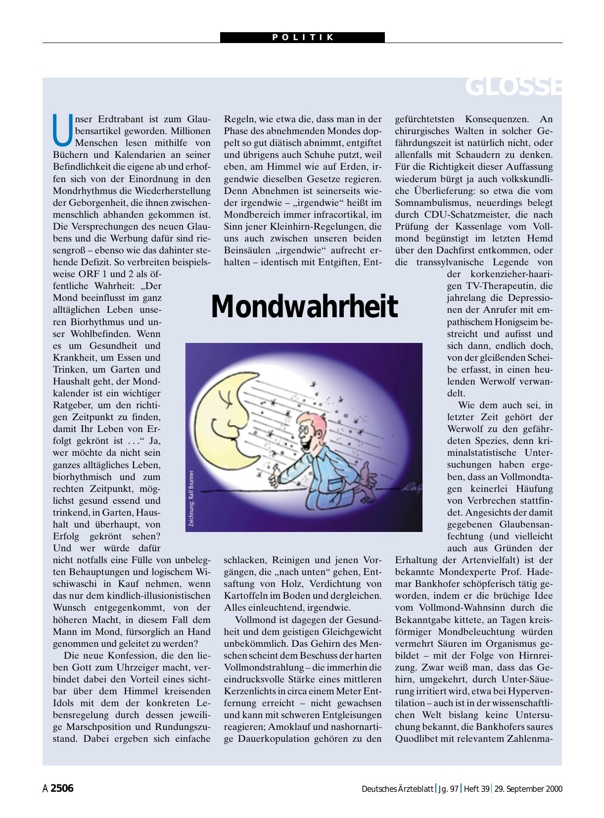 Vorschauseite 1: Mondwahrheit