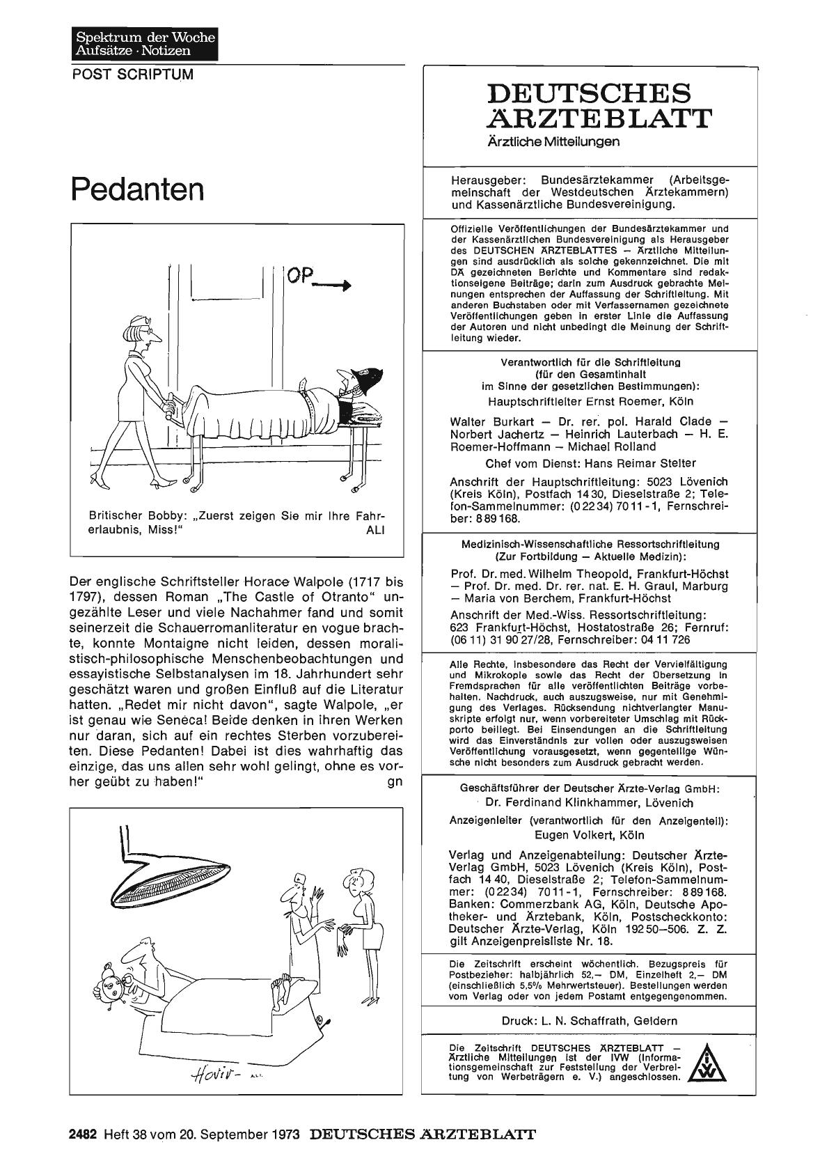 Vorschauseite 1: Pedanten