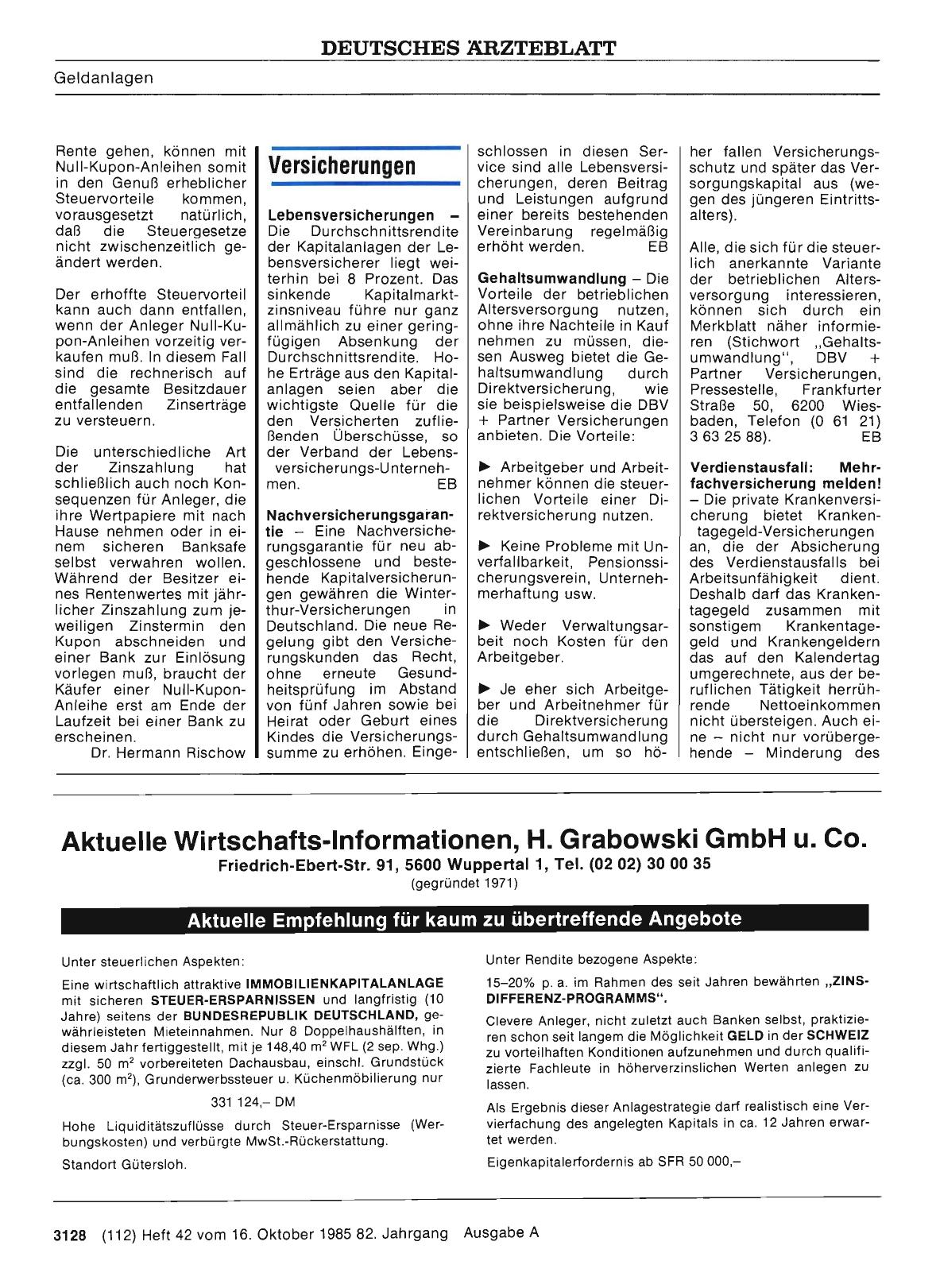 Vorschauseite 1: Versicherungen