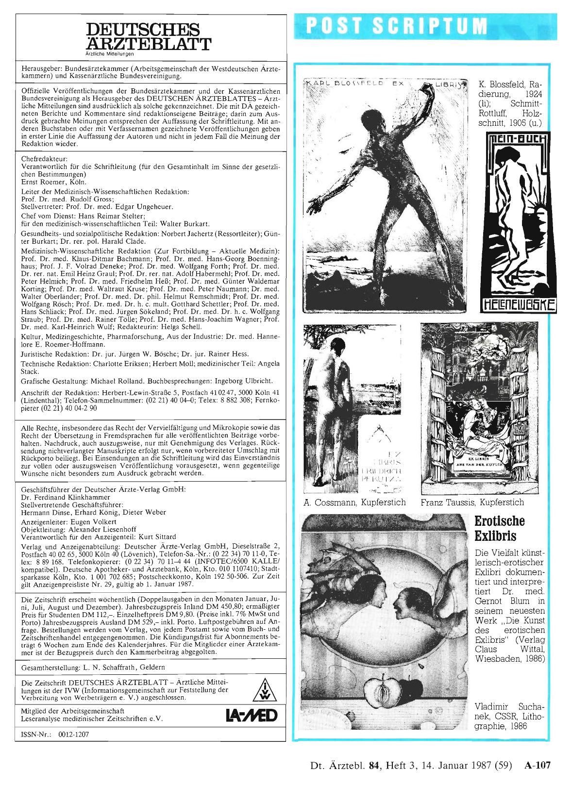 Vorschauseite 1: Erotische Exlibris