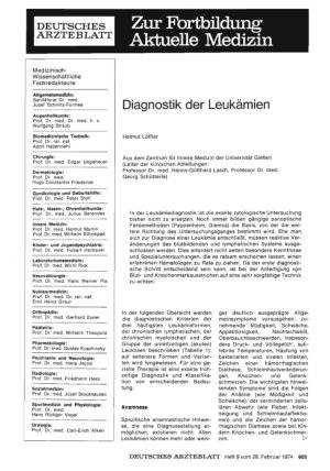 Vorschauseite 1: Diagnostik der Leukämien