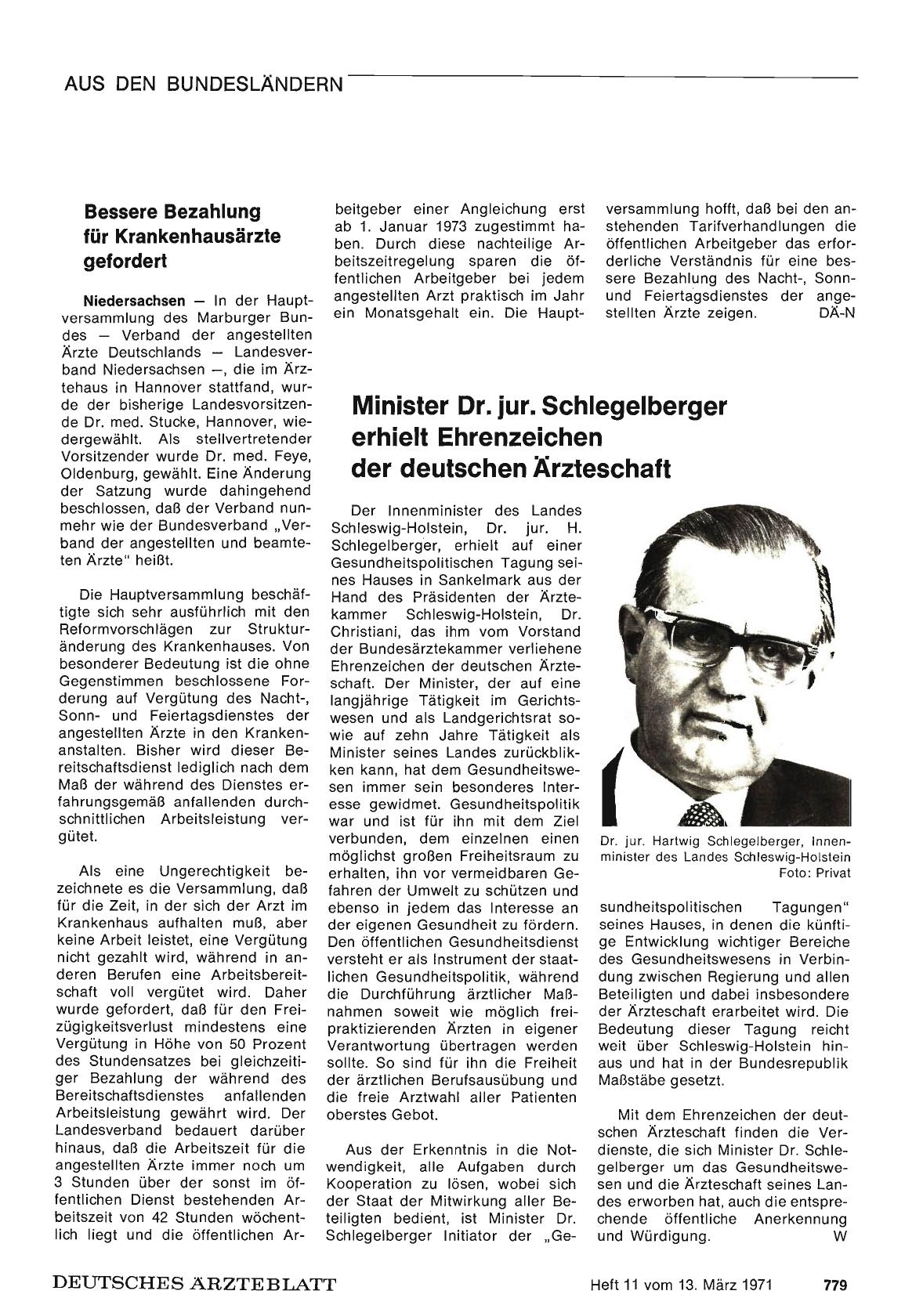 Vorschauseite 1: Bessere Bezahlung für Krankenhausärzte gefordert