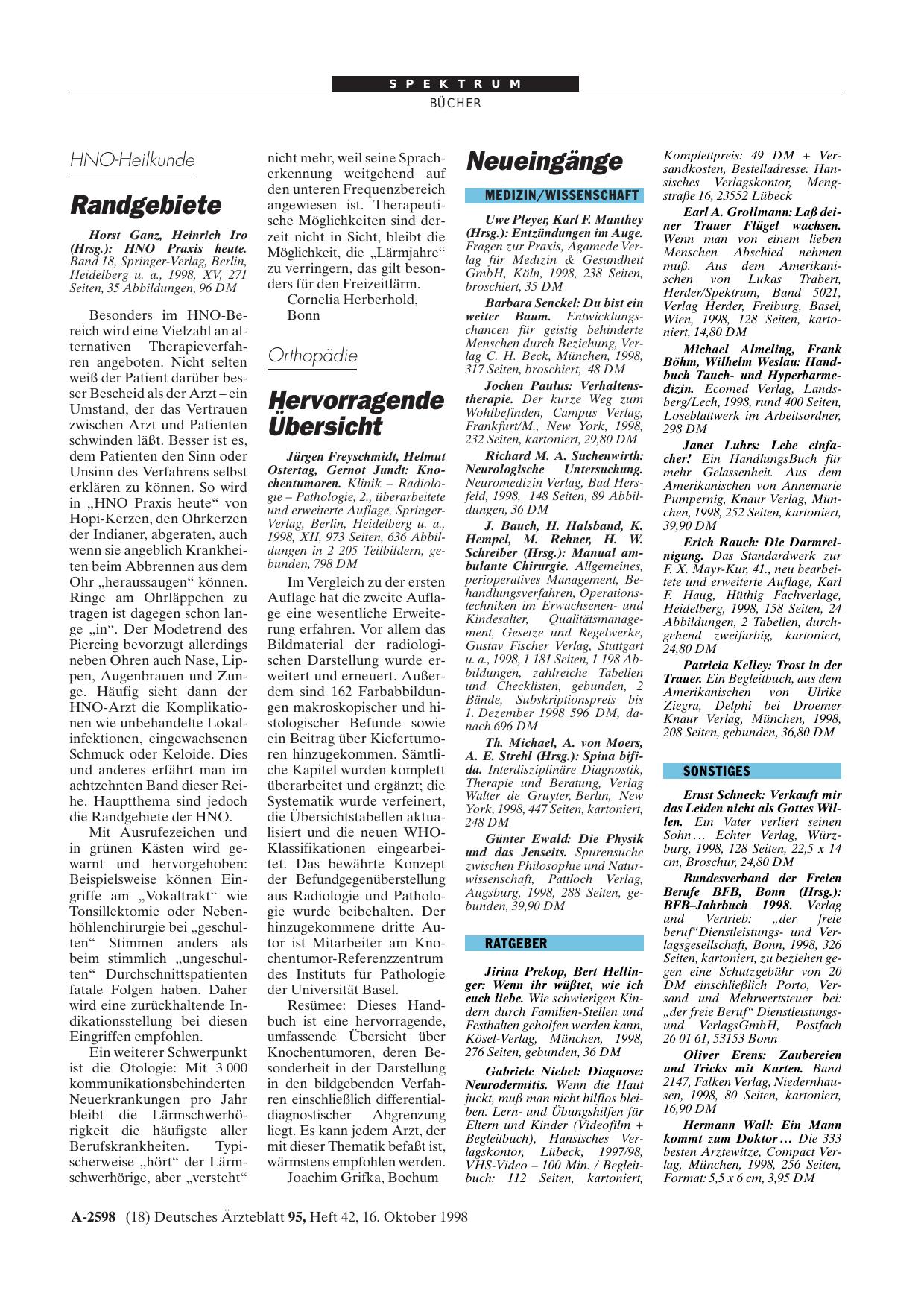 Vorschauseite 1: Knochentumoren