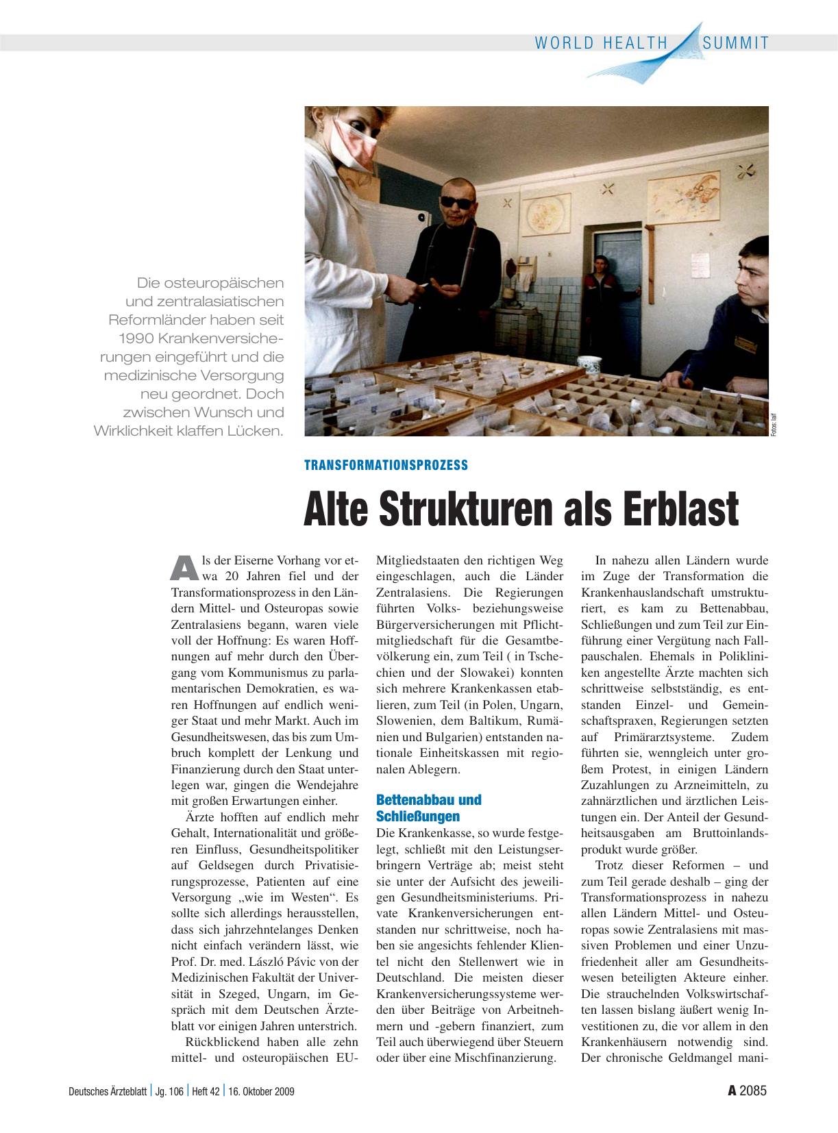Vorschauseite 1: Transformationsprozess: Alte Strukturen als Erblast