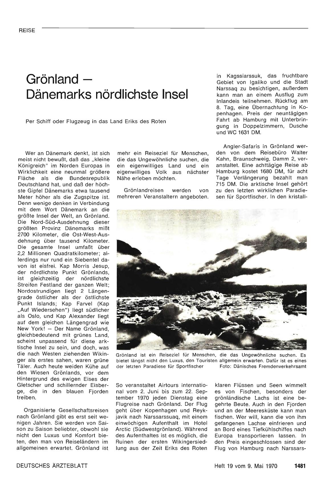 Vorschauseite 1: Grönland — Dänemarks nördlichste Insel