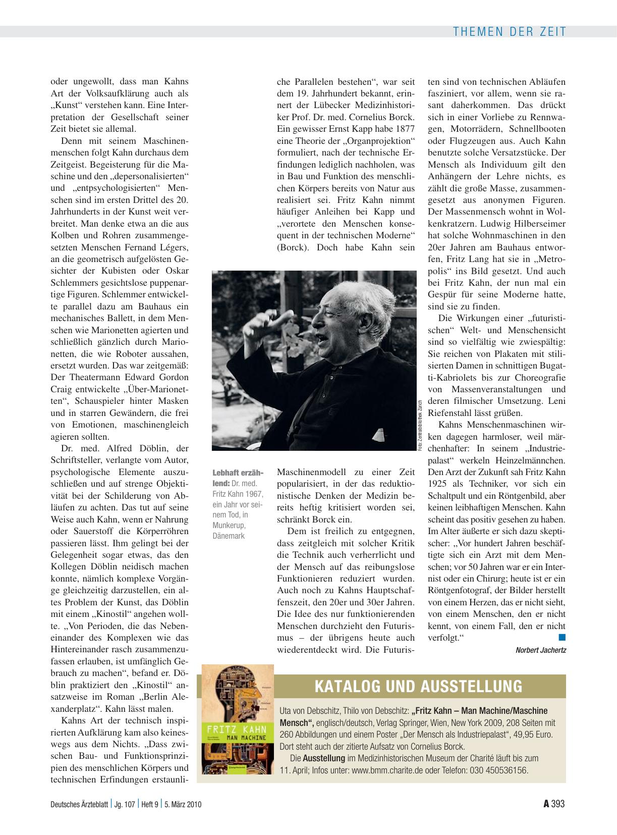 Vorschauseite 3: Populärmedizin: Der Mensch ist eine Maschine, die vom Menschen bedient wird