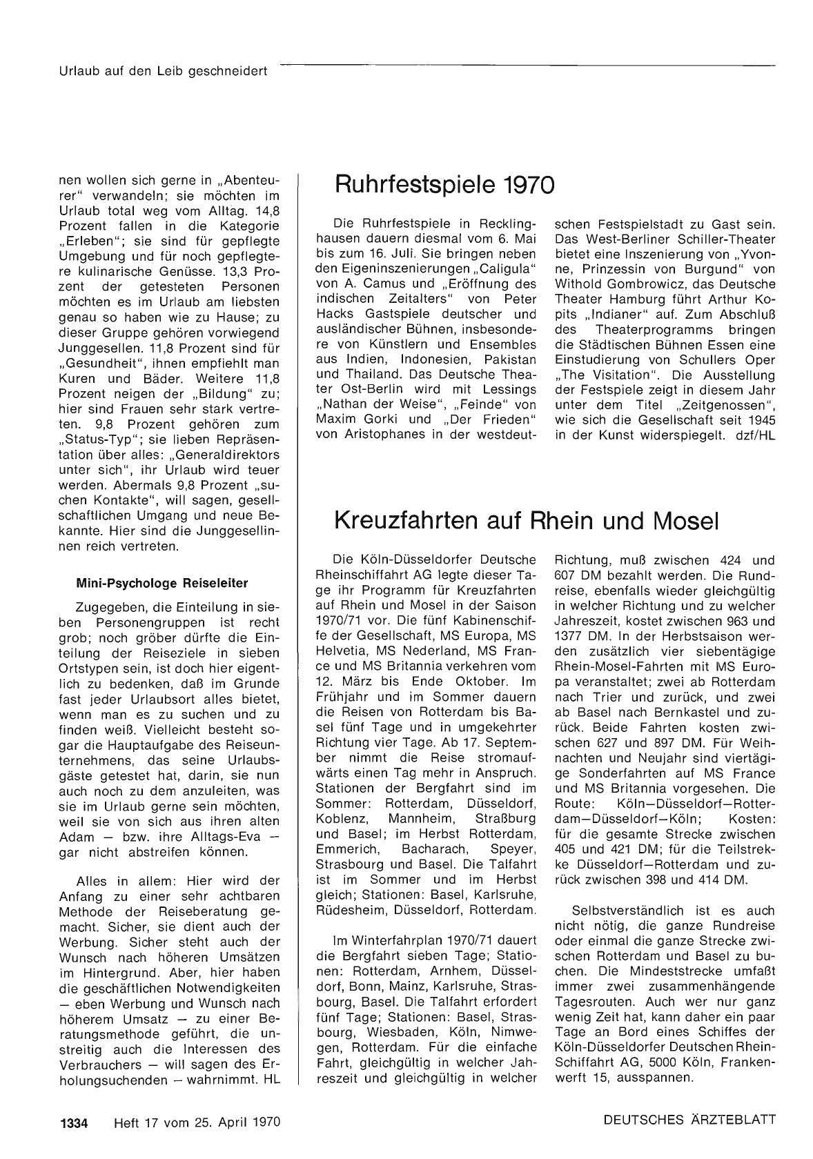 Vorschauseite 1: Kreuzfahrten auf Rhein und Mosel