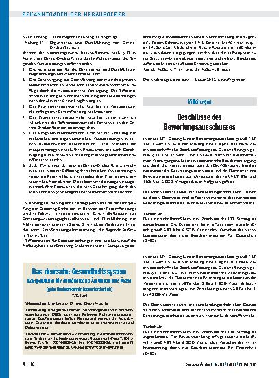 Vorschauseite 1: Das deutsche Gesundheitssystem Kompaktkurs für ausländische Ärztinnen und Ärzte (gute Deutschkenntnisse erforderlich)