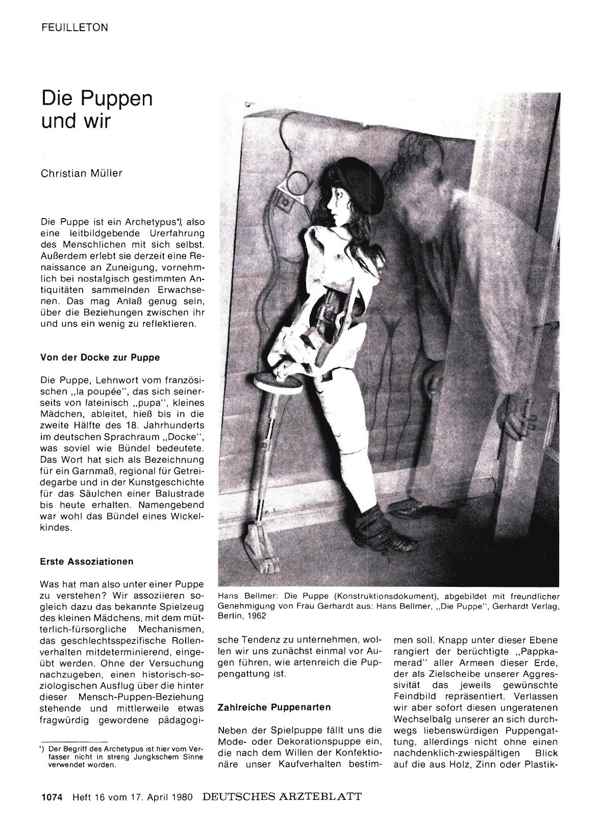 Vorschauseite 1: Die Puppen und wir