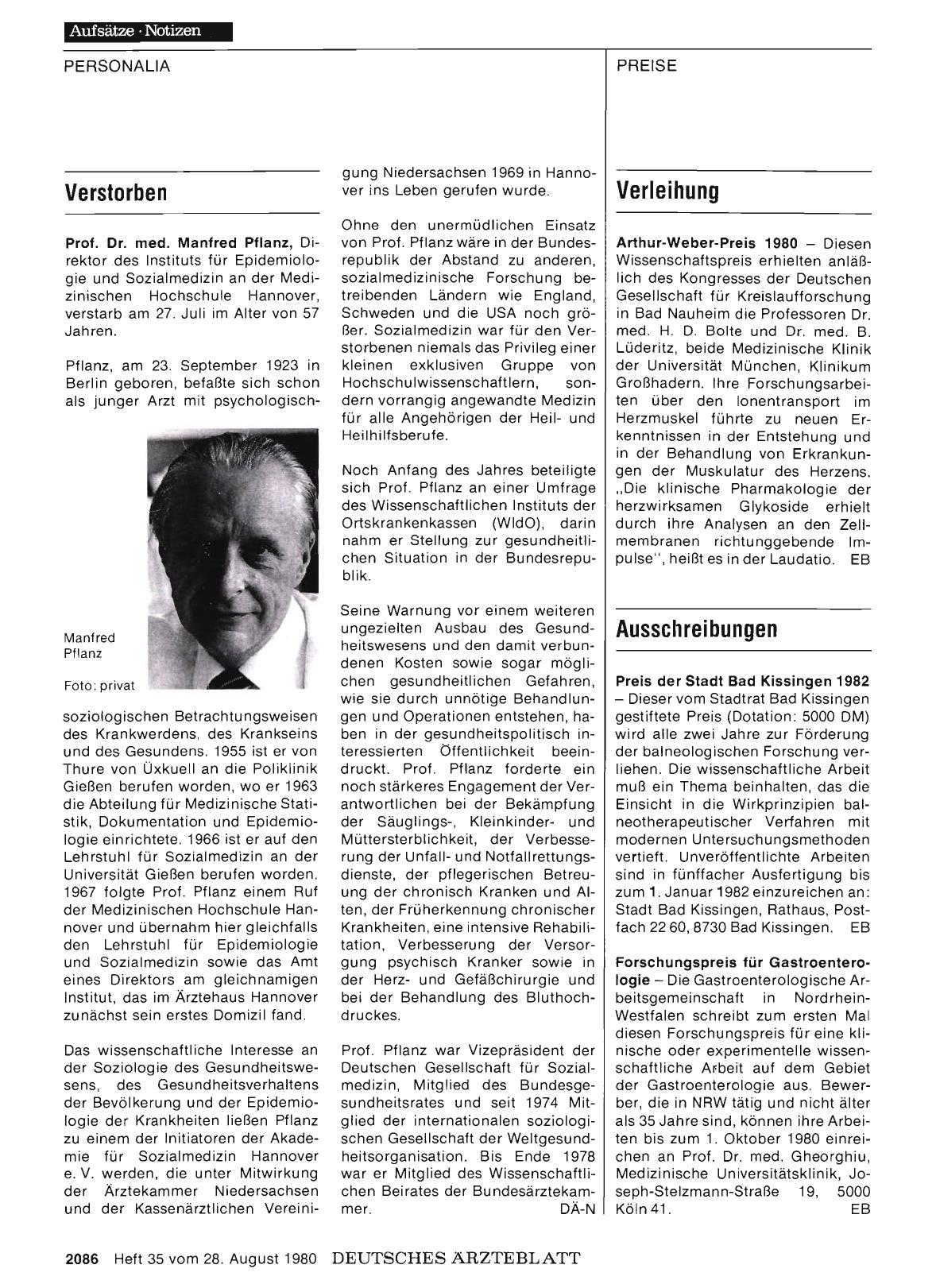 Vorschauseite 1: Ausschreibungen