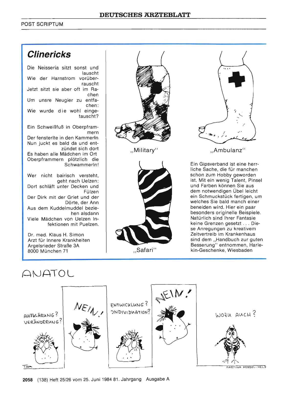Vorschauseite 1: Clinericks