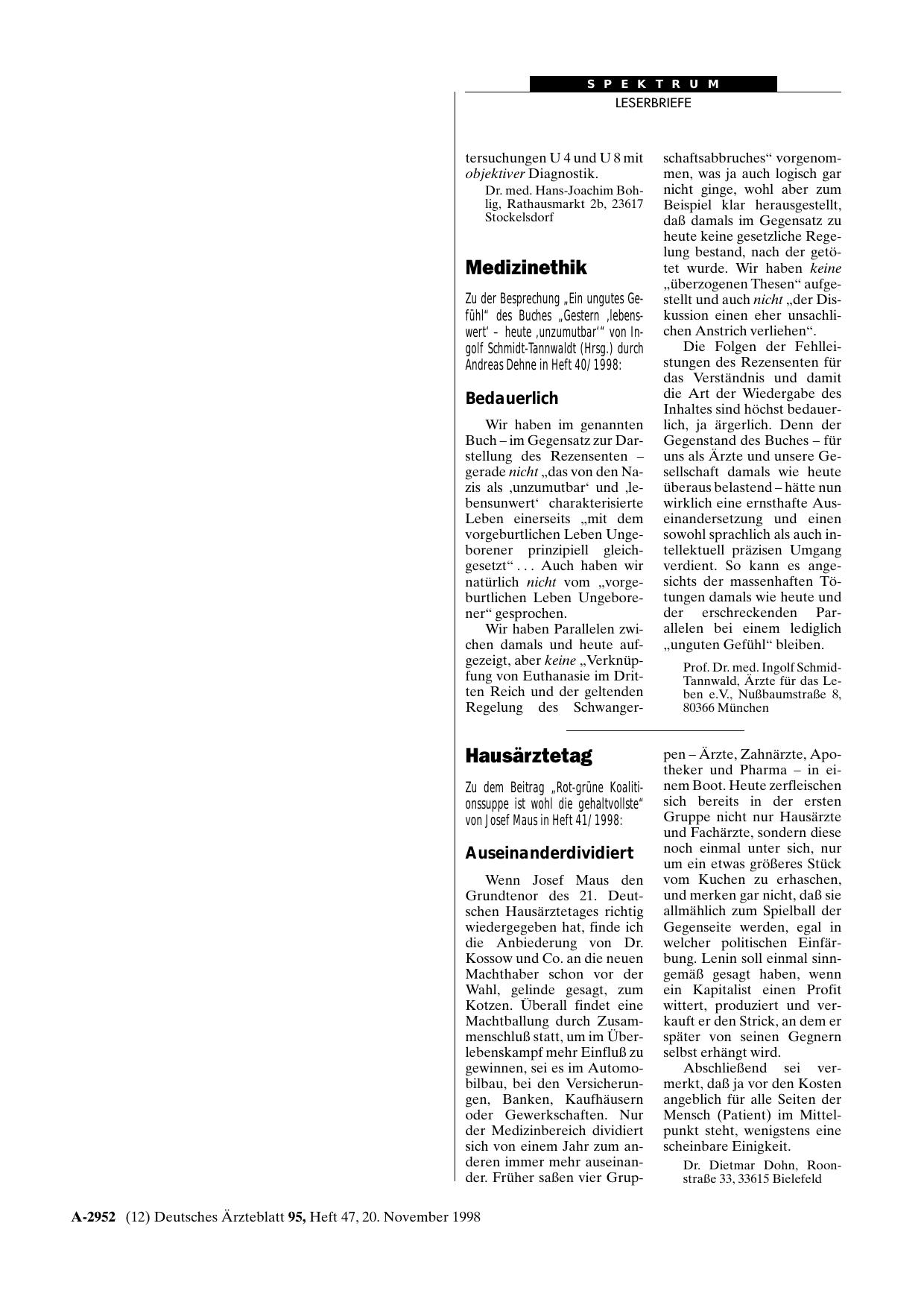 Vorschauseite 1: Hausärztetag: Auseinanderdividiert