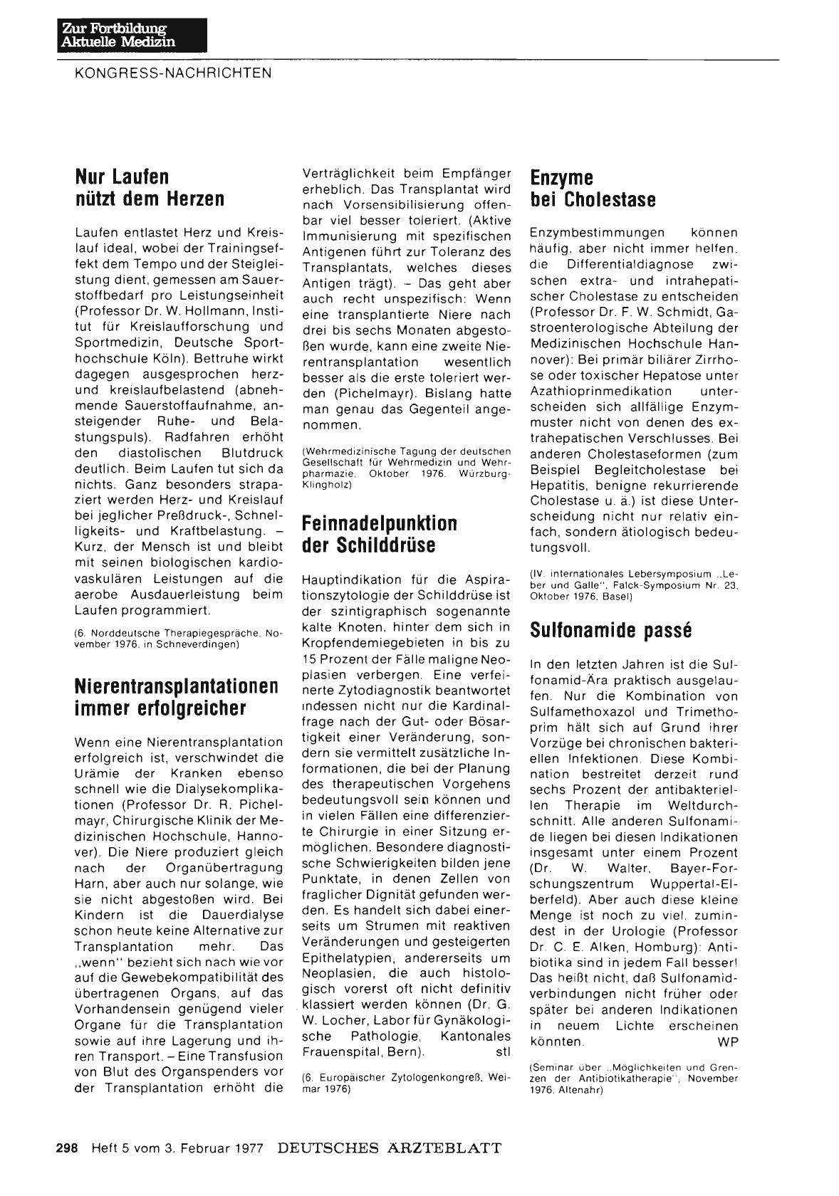 Vorschauseite 1: Nur Laufen nützt dem Herzen