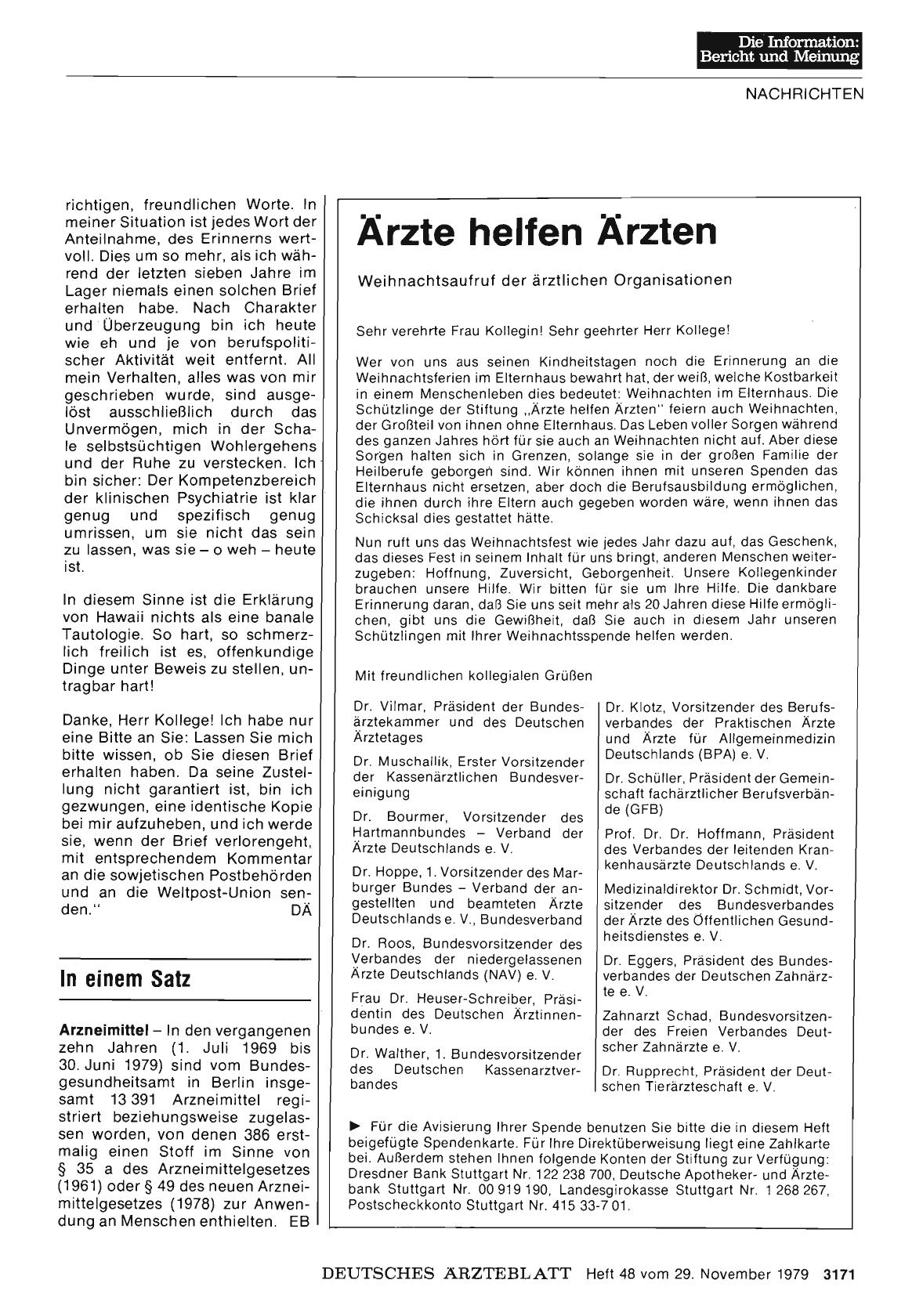 Vorschauseite 1: ln einem Satz: Arzneimittel