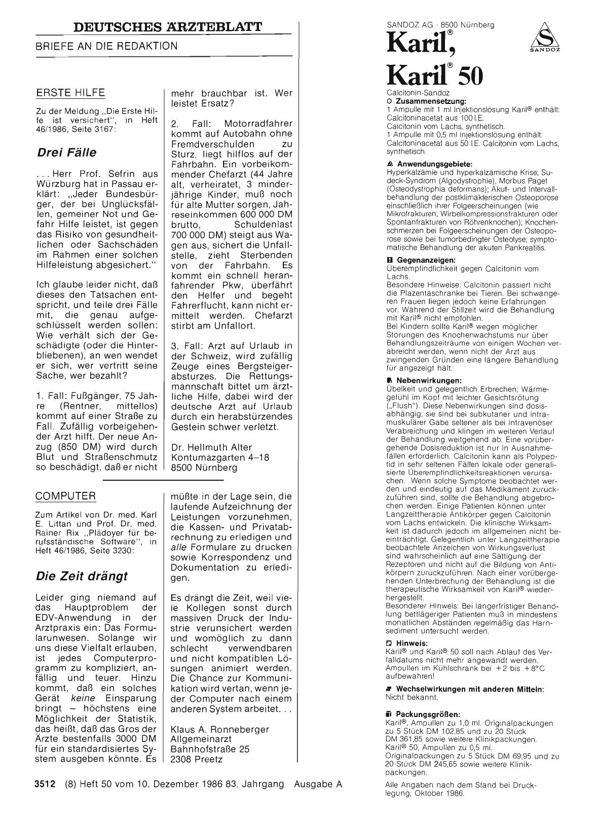 Vorschauseite 1: ERSTE HILFE: Drei Fälle