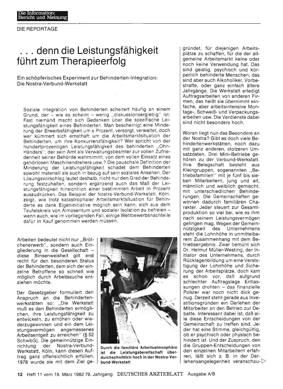 Vorschauseite 1: . .. denn die Leistungsfähigkeit führt zum Therapieerfolg