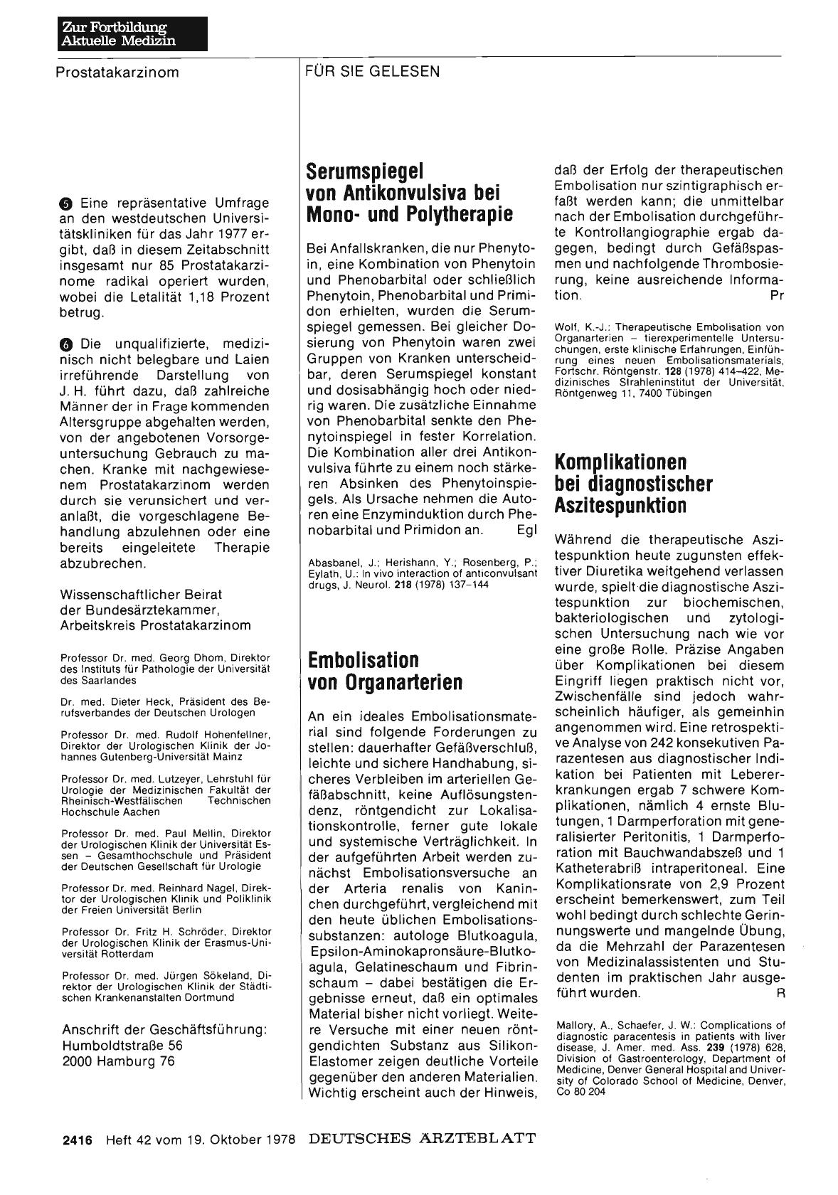 Vorschauseite 1: Serumspiegel von Antikonvulsive bei Monound Polytherapie