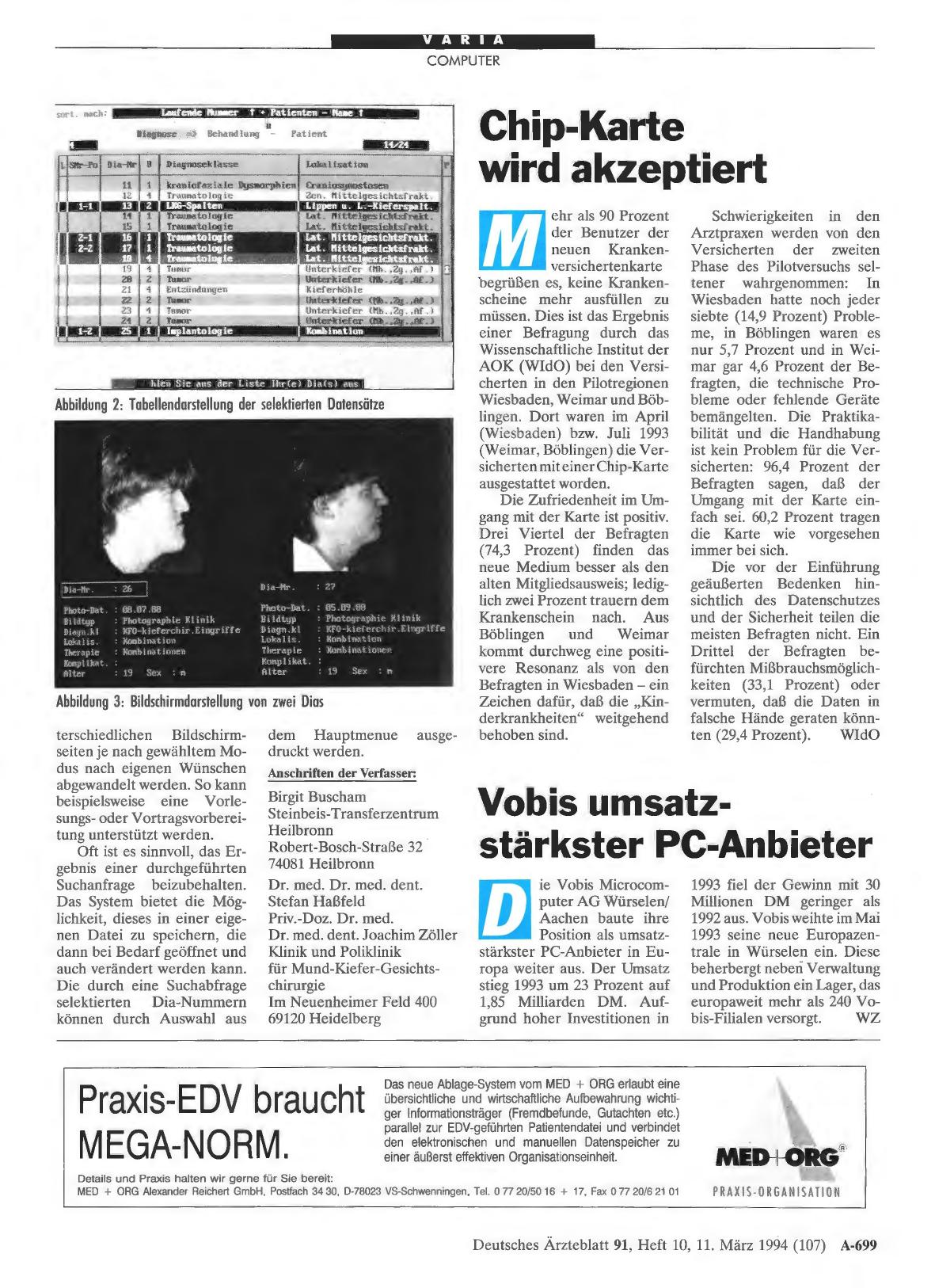 Vorschauseite 1: Vobis umsatzstärkster PC-Anbieter