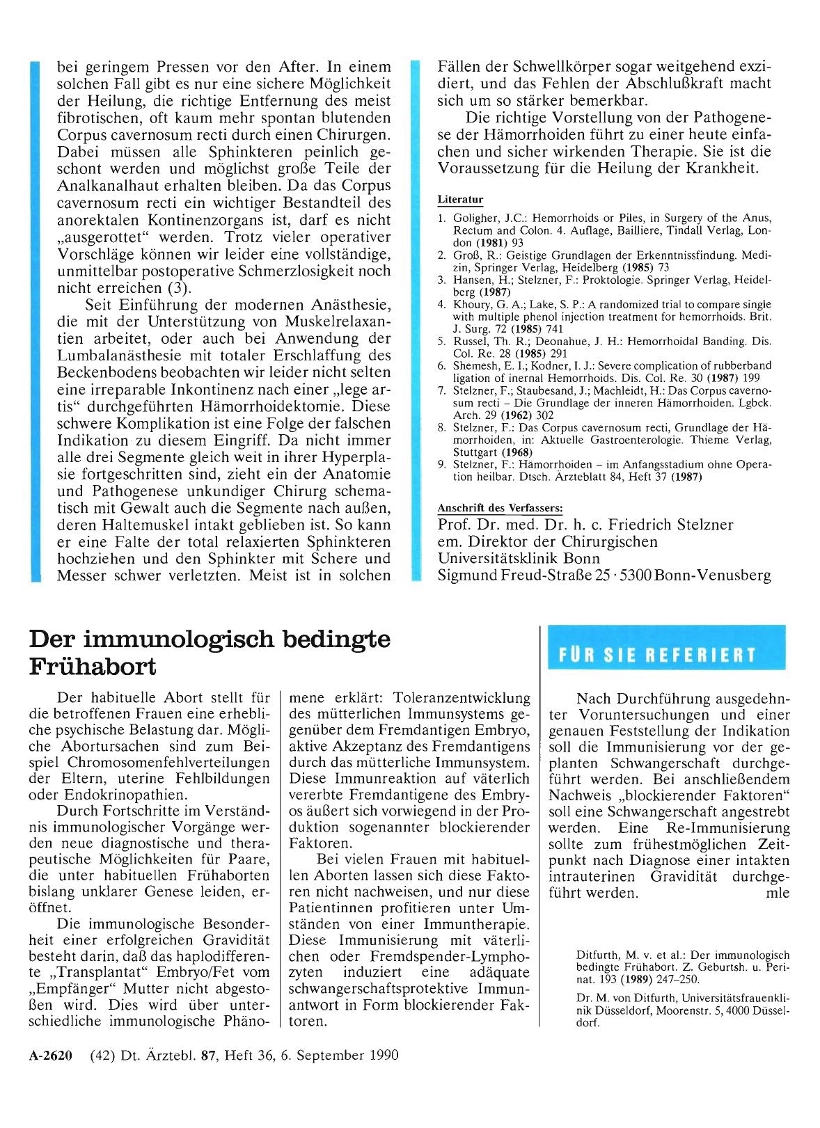 Vorschauseite 1: Der immunologisch bedingte Frühabort