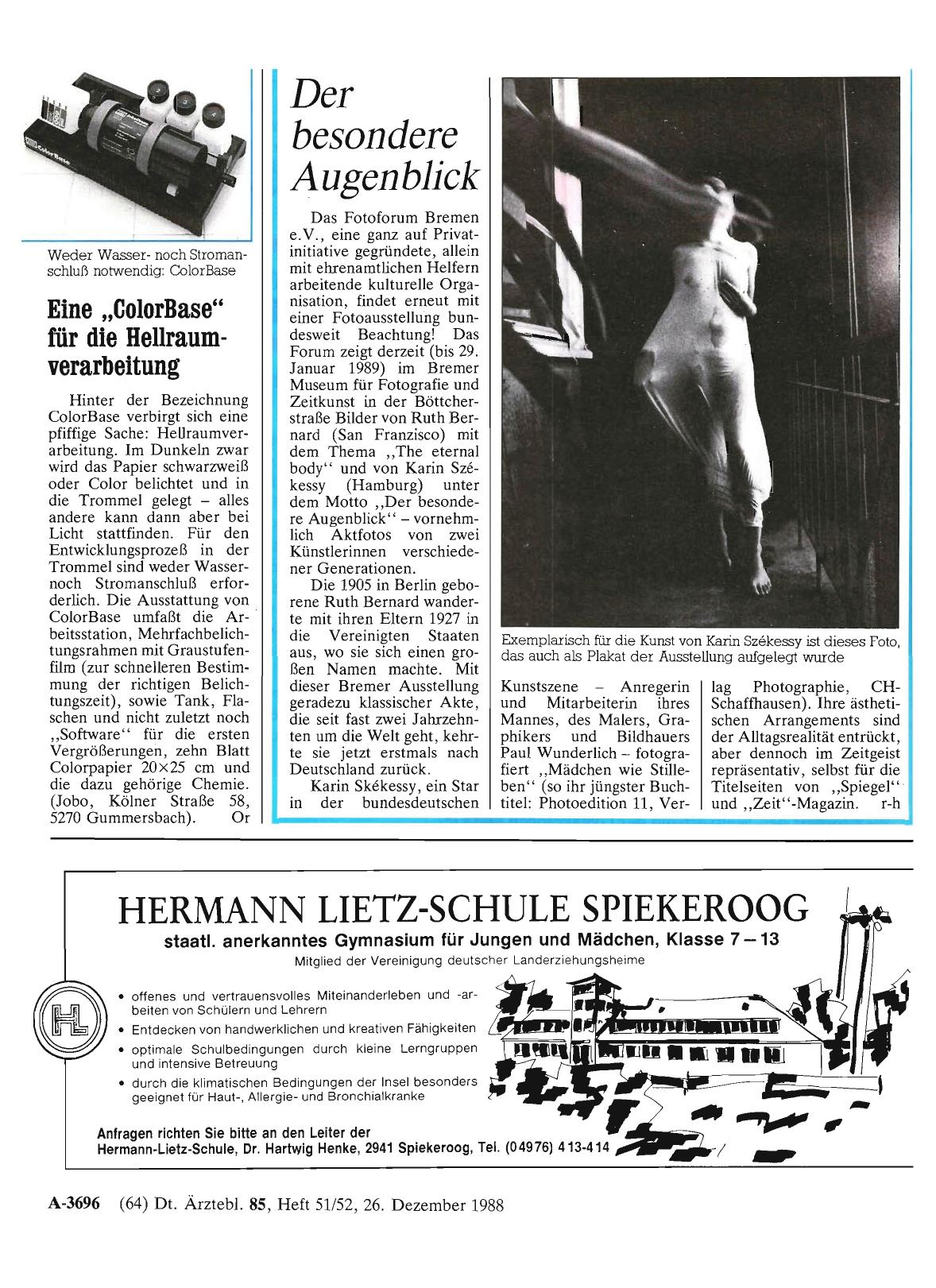 Vorschauseite 1: Der besondere Augenblick