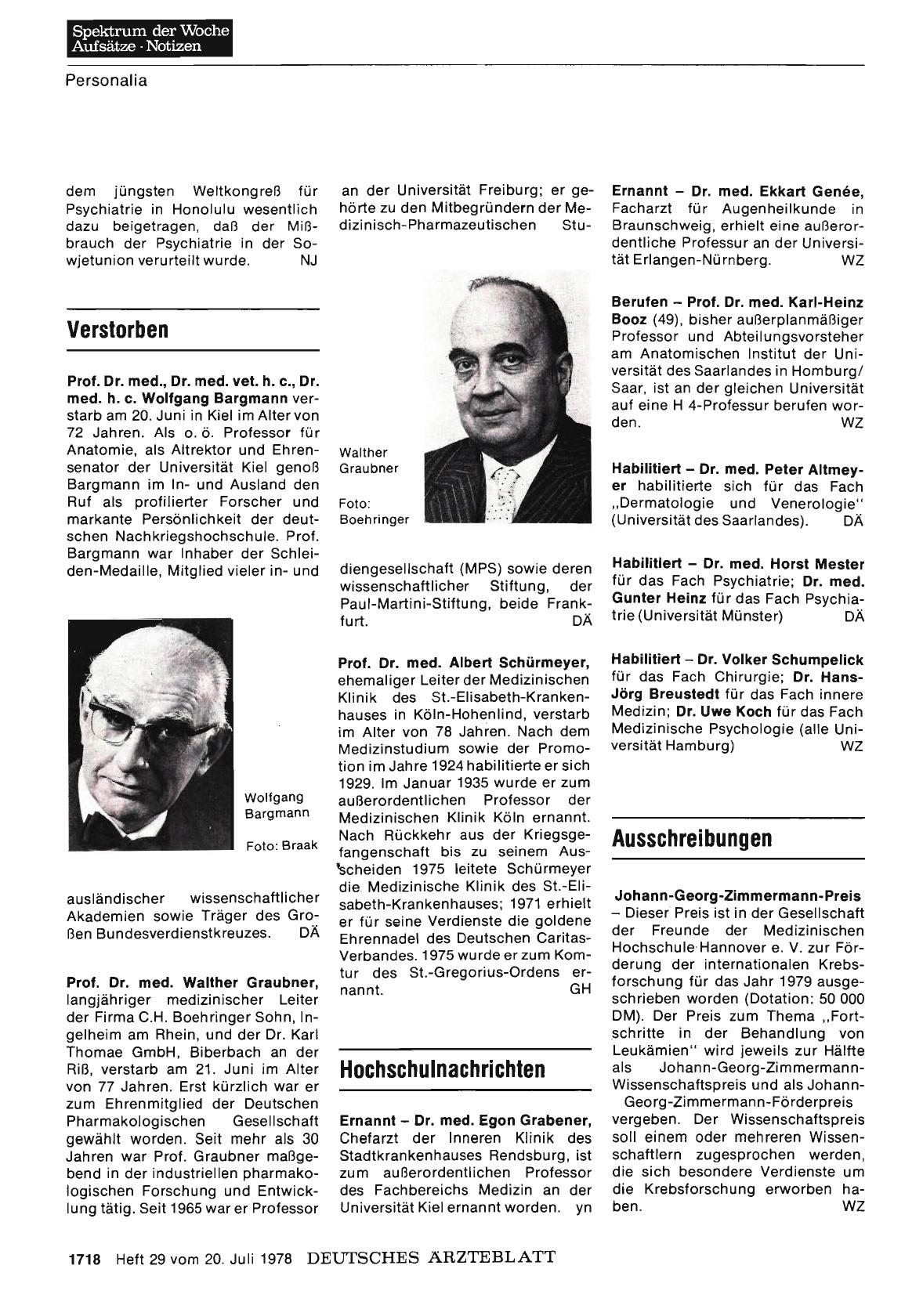 Vorschauseite 1: Hochschulnachrichten