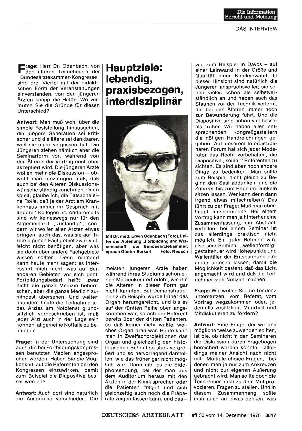 Vorschauseite 1: Hauptziele: lebendig, praxisbezogen, interdisziplinär