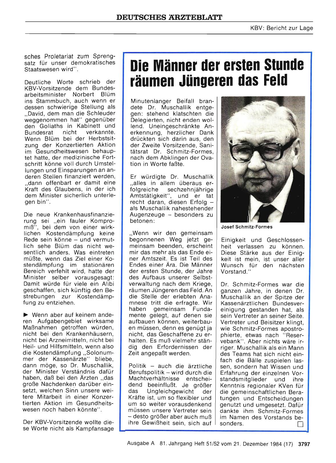 Vorschauseite 1: Die Männer der ersten Stunde räumen Jüngeren das Feld