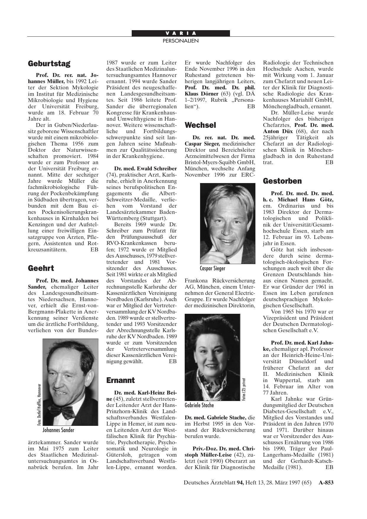 Vorschauseite 1: Wechsel