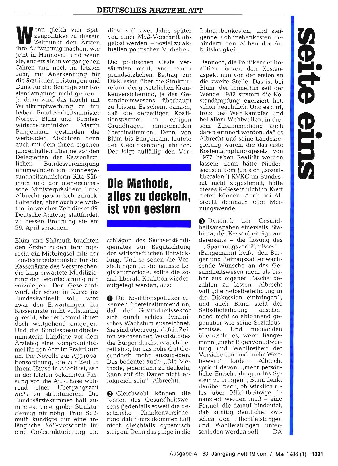 Vorschauseite 1: Die Methode, alles zu deckeln, ist von gestern